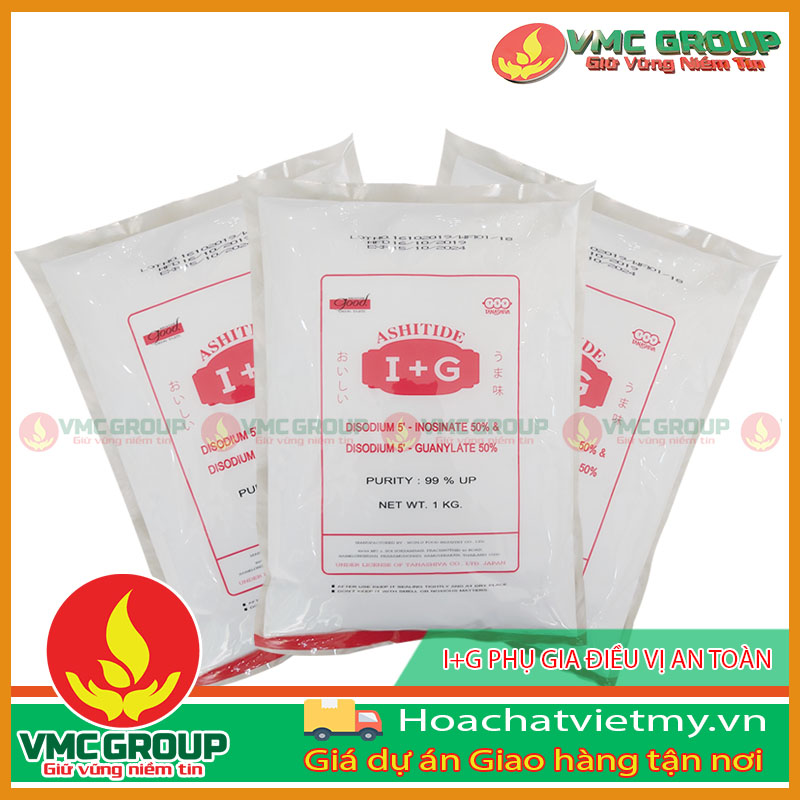 chất điều vị i+g có dạng bột mịn màu trắng