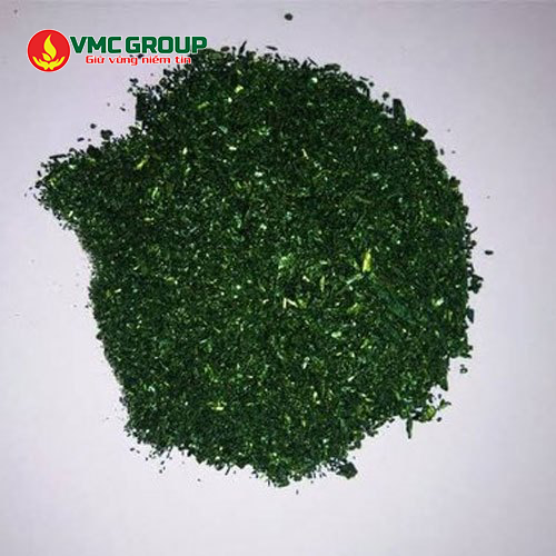 Màu xanh lá Malachite green có dạng bột mịn hoặc tinh thể