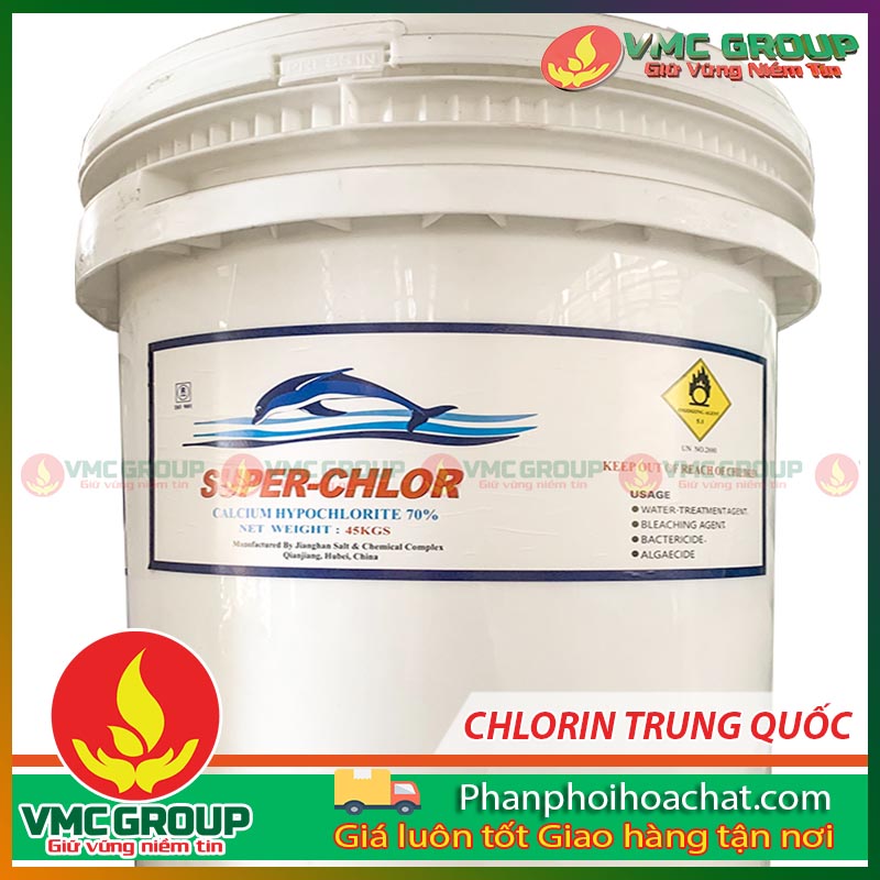 Chlorine có tác dụng khử trùng nước, bề mặt, dụng cụ y tế