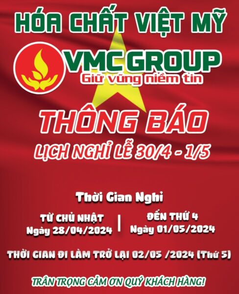 Thông báo nghỉ lễ 30/4 - 1/5