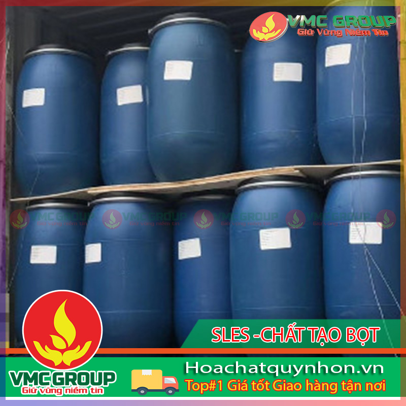 SLES - chất tạo bọt trong mỹ phẩm