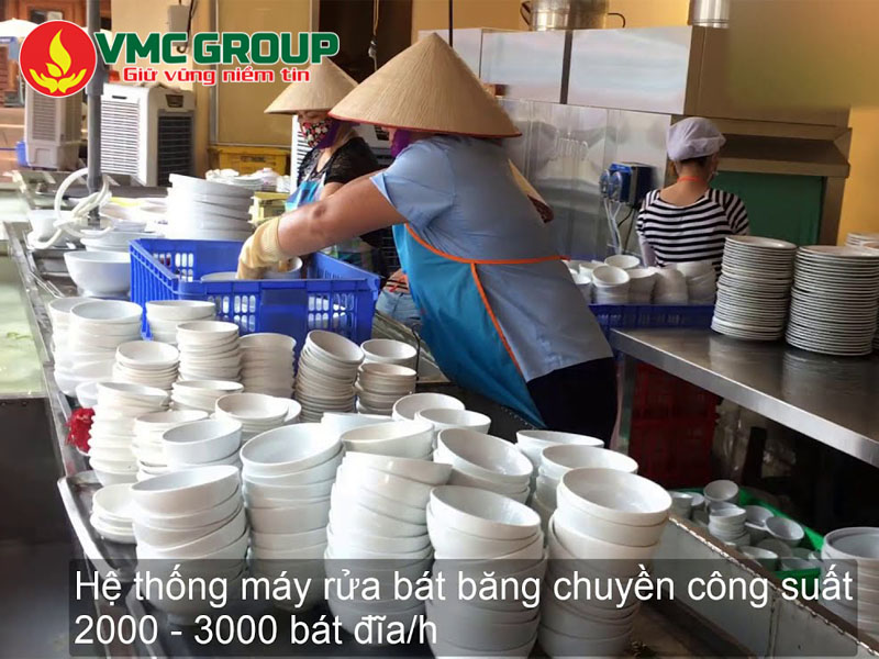 Ưu điểm của nước rửa chén công nghiệp VMC