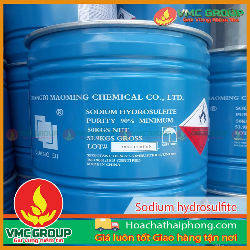 Sodium hydrosulfite được dùng trong nhiều lĩnh vực sản xuất