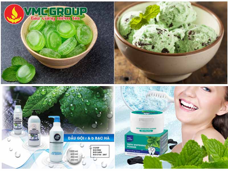 Những ứng dụng phổ biến của tinh thể bạc hà