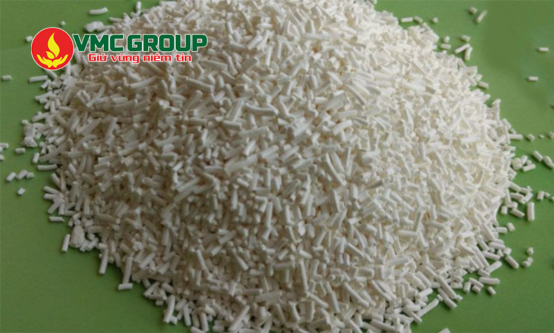 Potassium Sorbate có dạng hạt cốm màu trắng