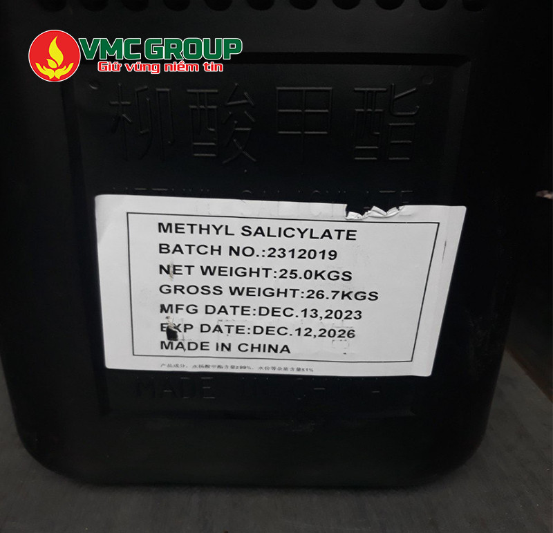 Mua Methyl salicylate tại Việt Mỹ đảm bảo chất lượng cho ngành y dược