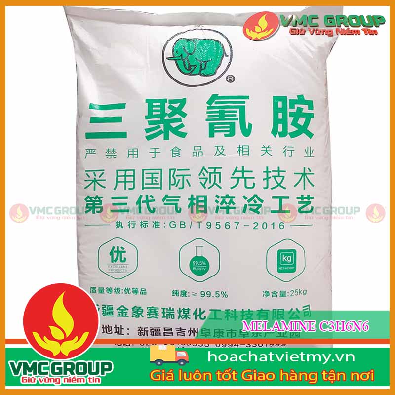 MELAMINE C3H6N6