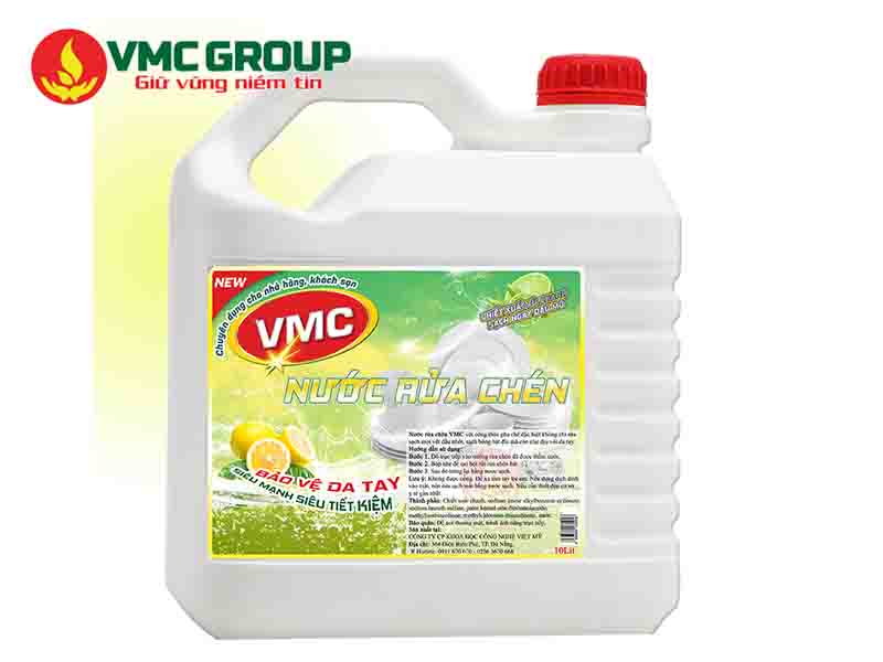 Khám phá chất tẩy rửa - nước rửa chén VMC