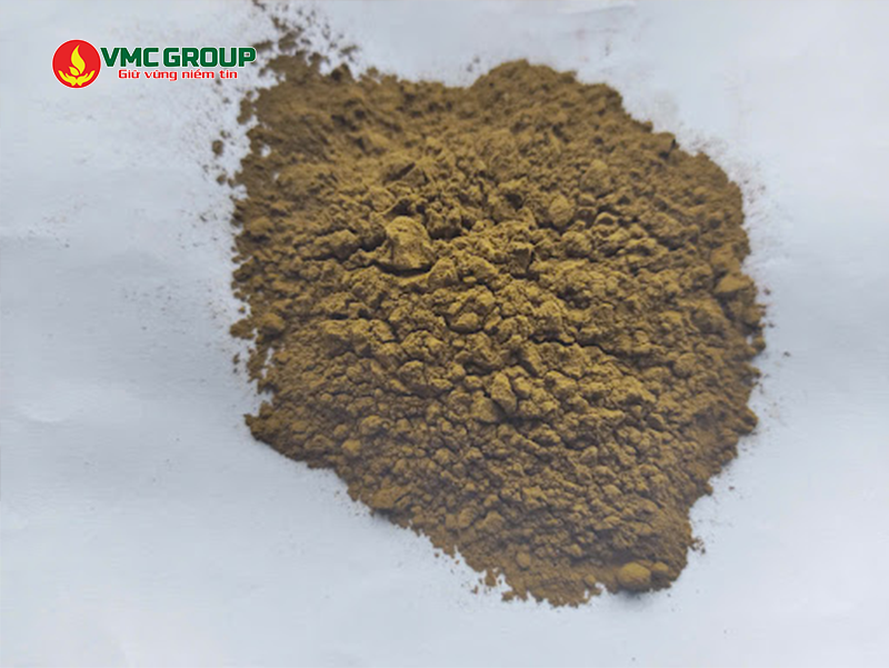 Bentonite có dạng bột màu nâu