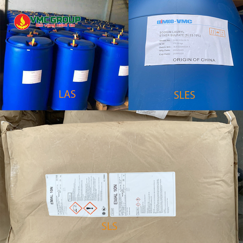 Mua LAS - SLES - SLS tại Việt Mỹ đảm bảo chất lượng